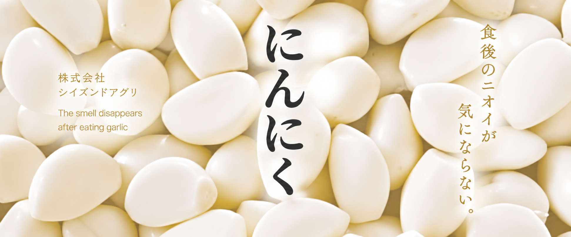 減臭にんにくのメインビジュアル